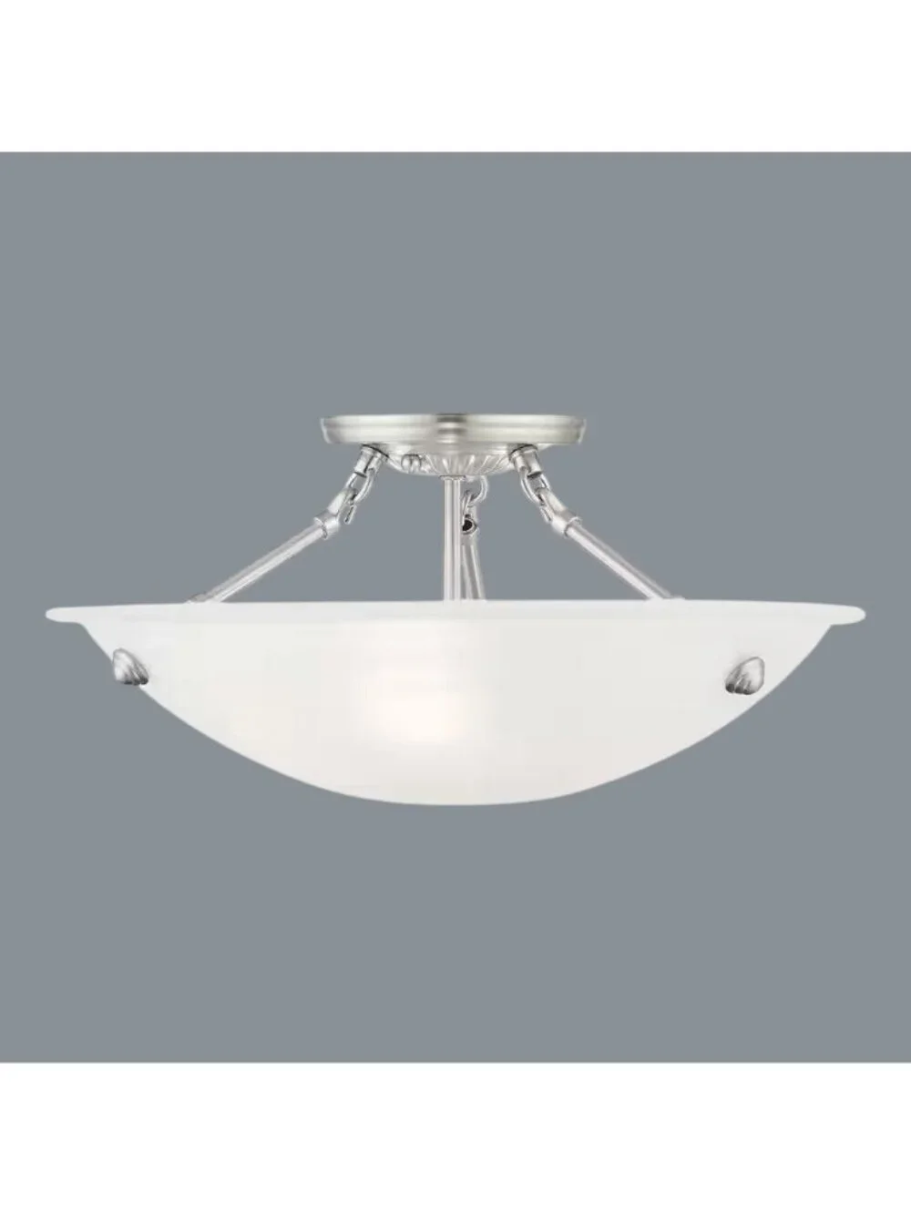 Livex Lighting - Oasis - 3 Light Flush Mount in Contemporary Style